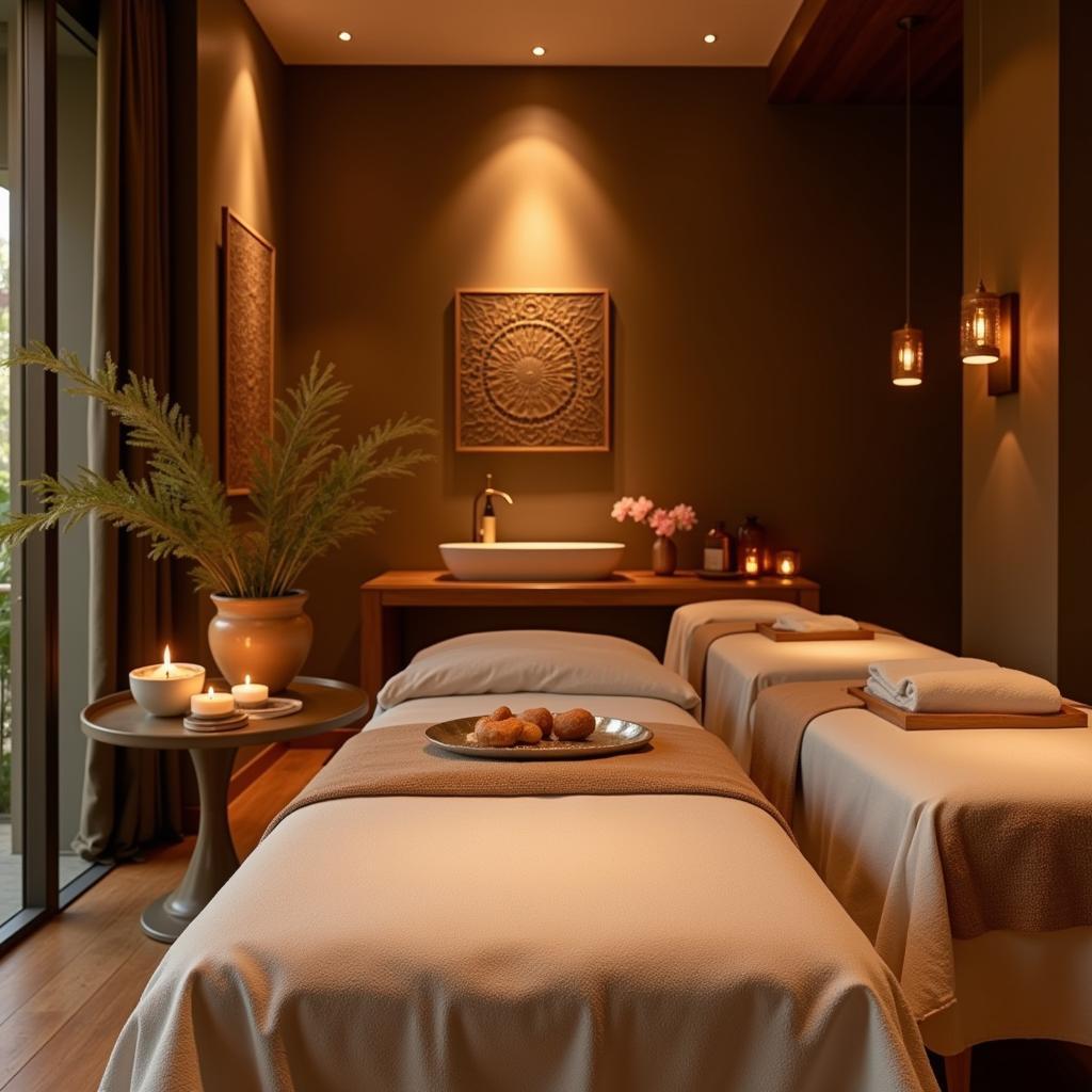 Relaxing Thai Spa Atmosphere in Pune