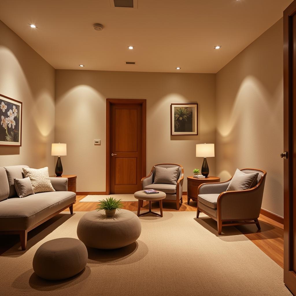 Relaxation Room in a Rica Spa