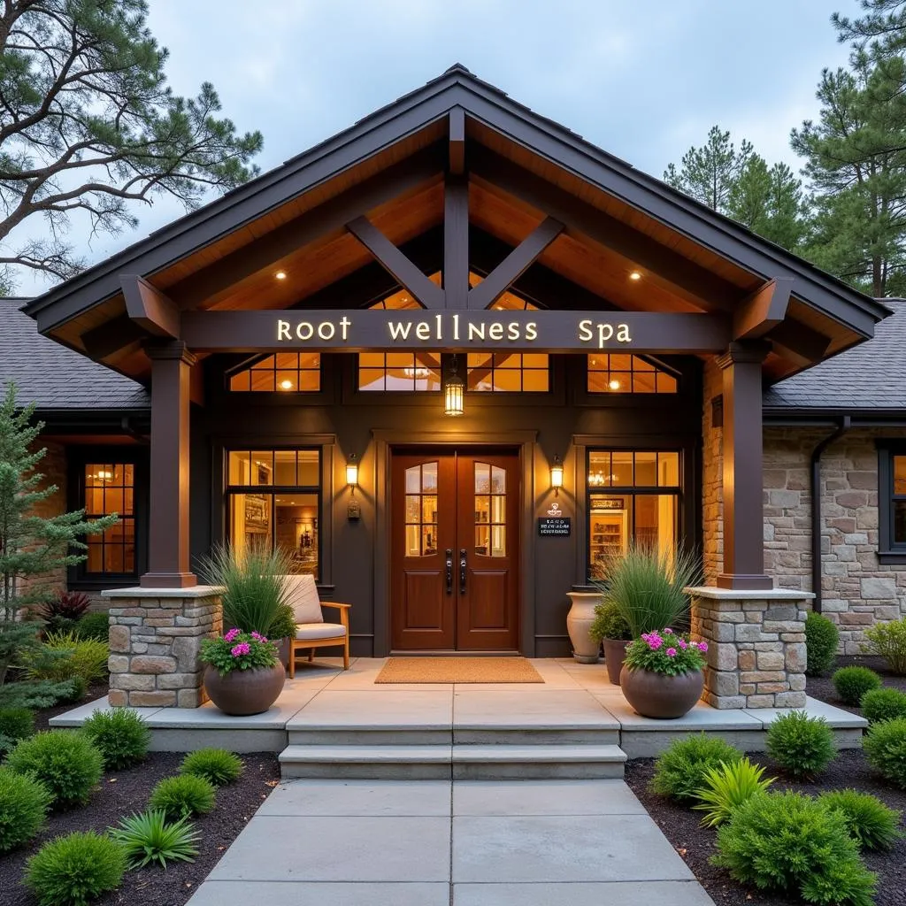 Exterior view of Roott Wellness Spa