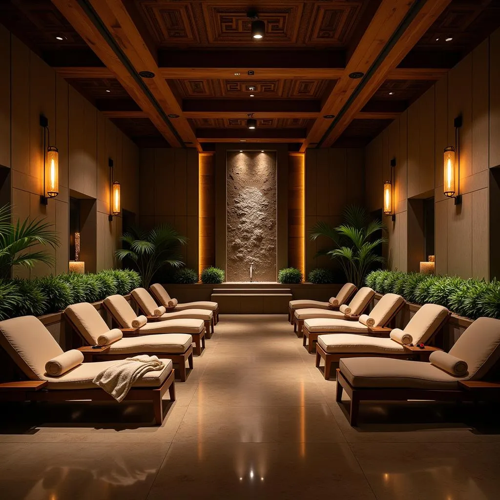 Relaxation Area in a Saharanpur Spa