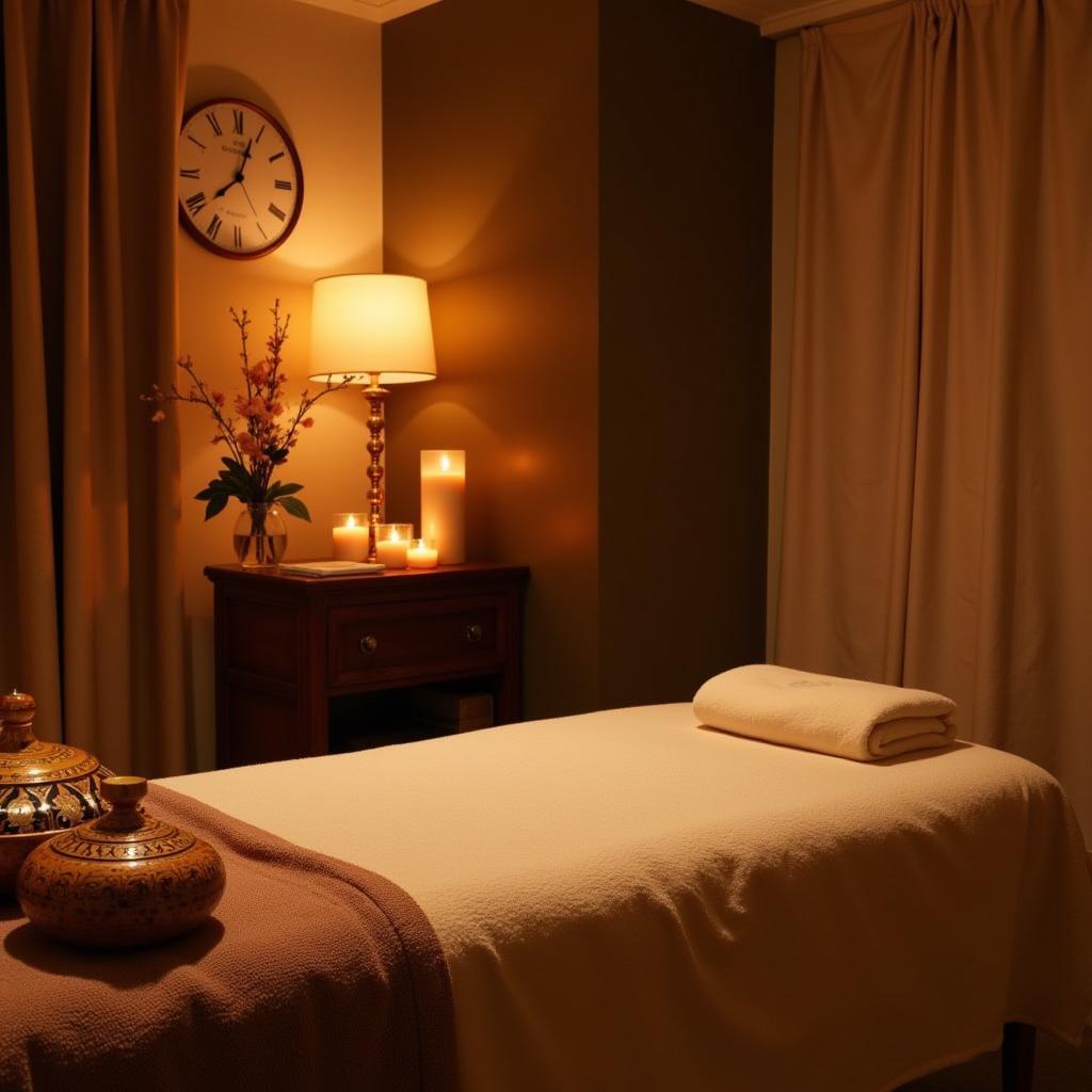 Tranquil Treatment Room in an SB Thai Spa