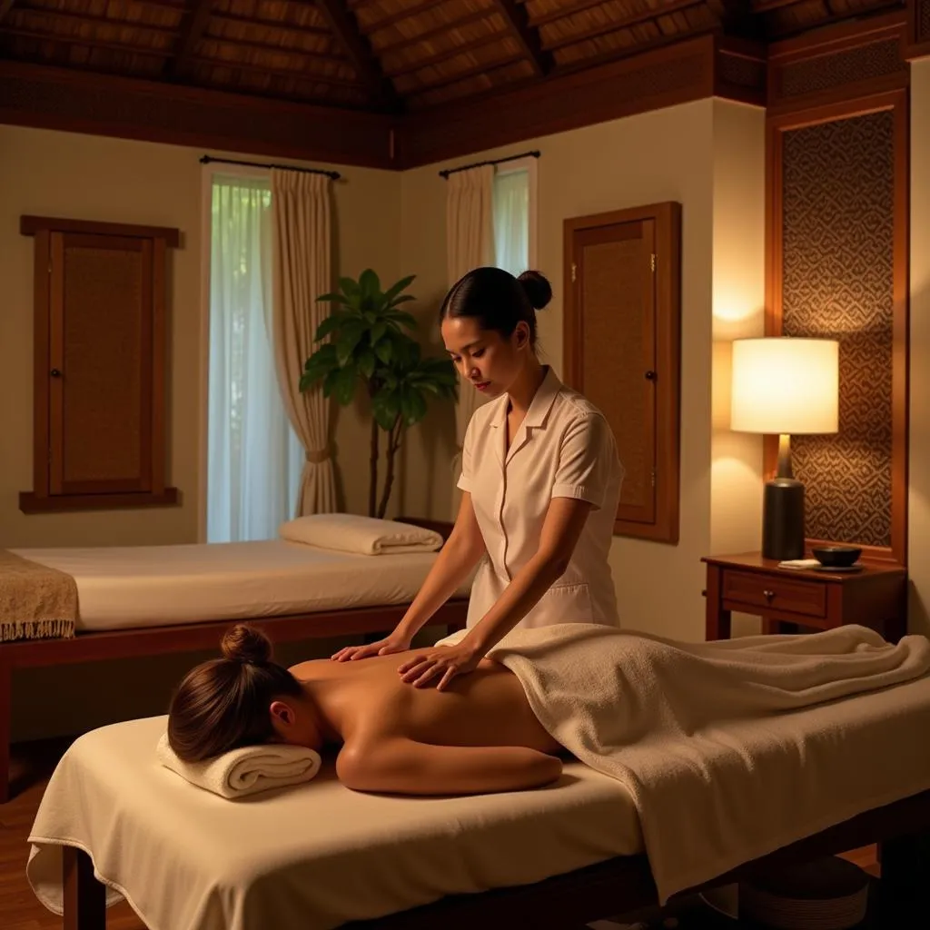 Luxurious spa treatment experience at Sens Hotel Ubud