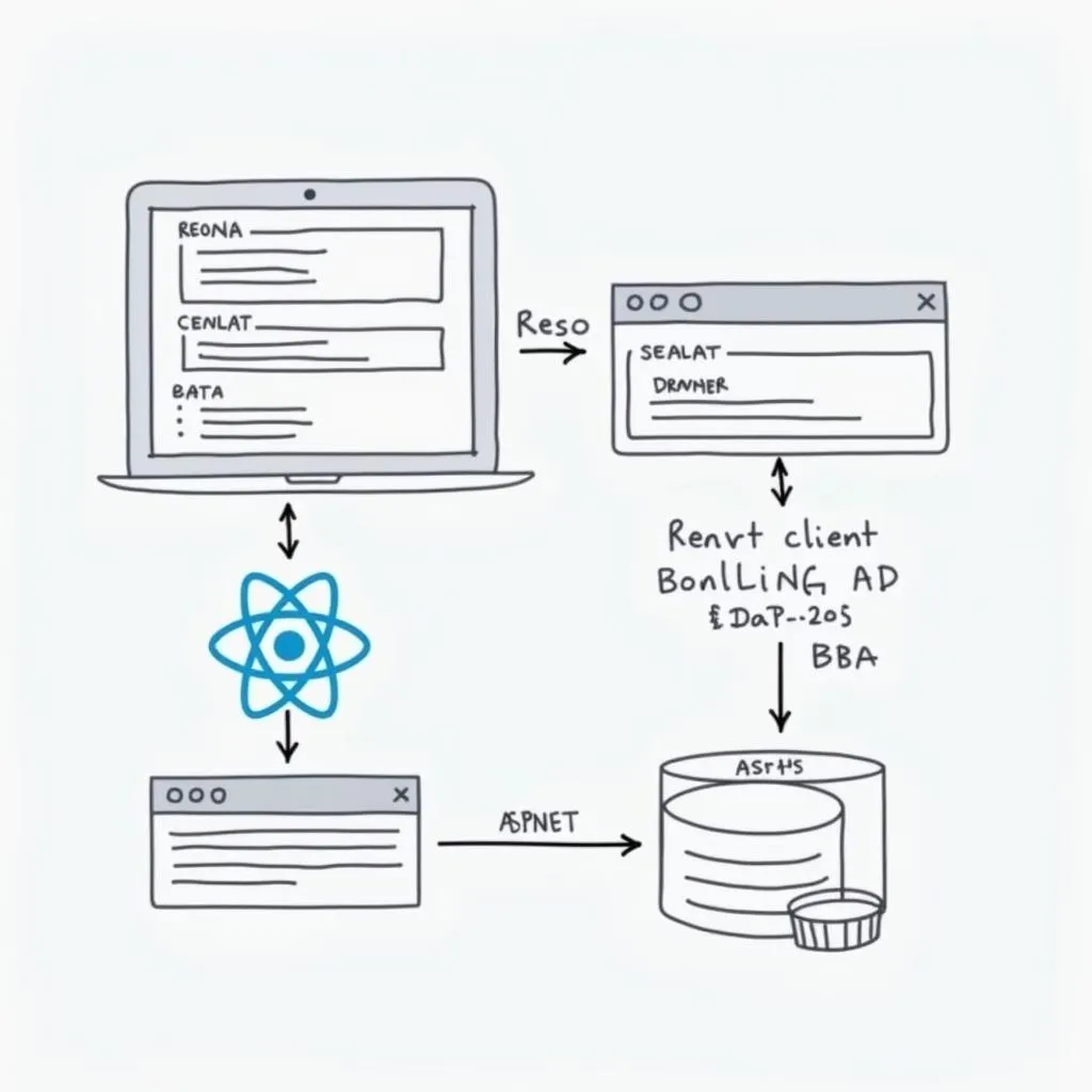 SPA data flow using ASP.NET and ReactJS