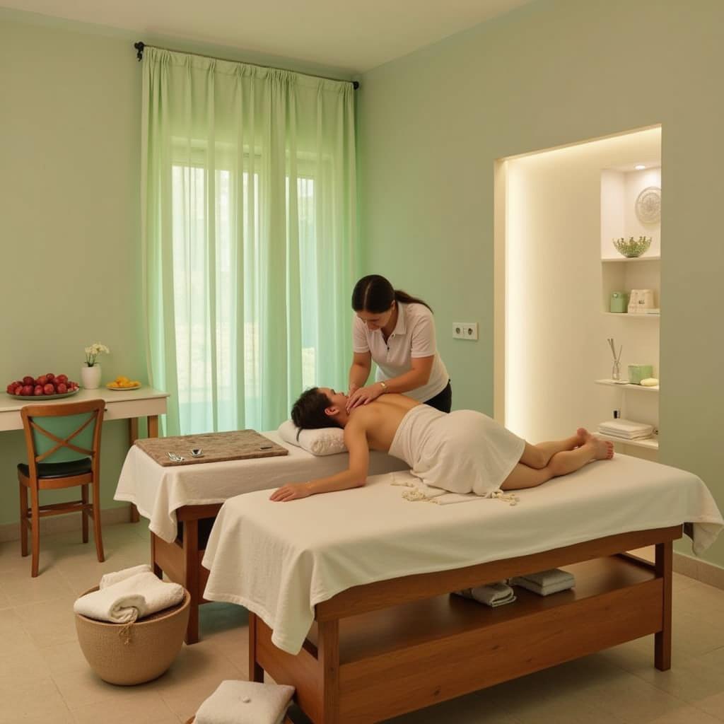 Relaxing Massage Therapy at Spa Hotel Sorrento