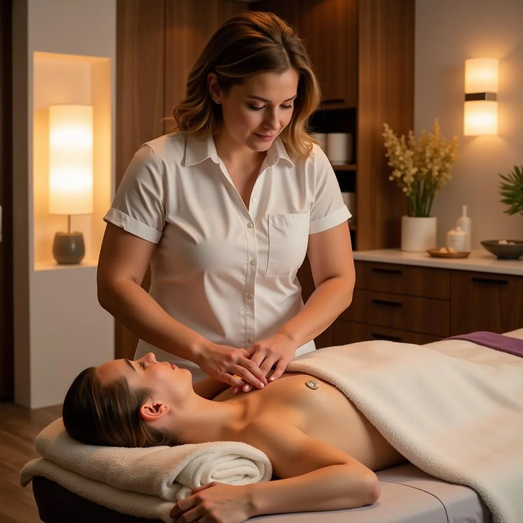 Luxurious Massage Treatment at Spa Huset