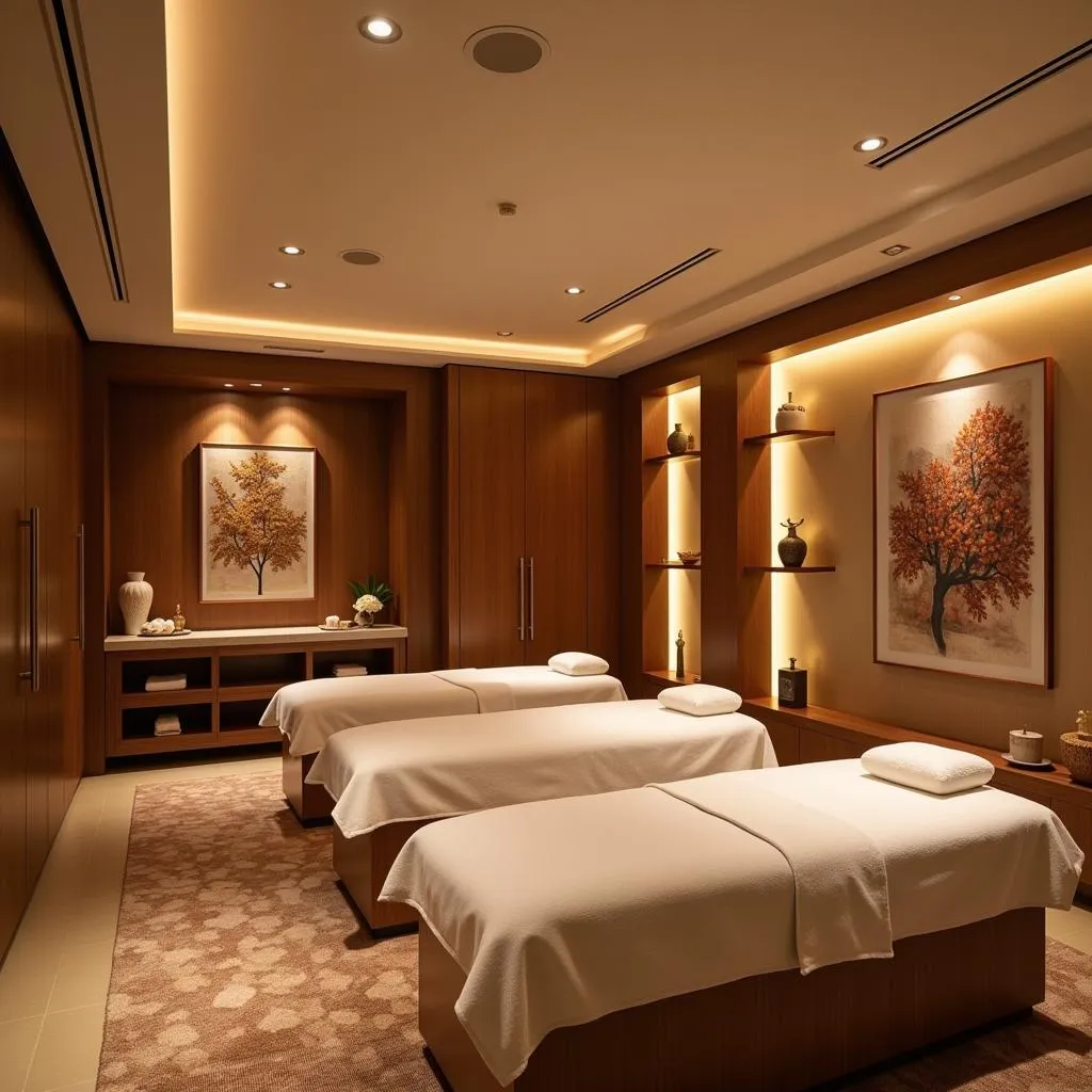 Luxurious Spa Interior in Kolkata