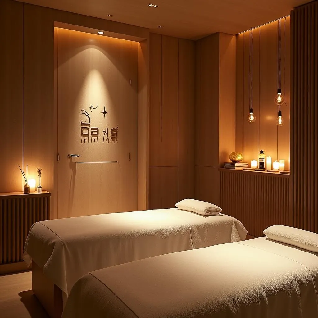 Serene and luxurious spa interior near Sinhagad Road