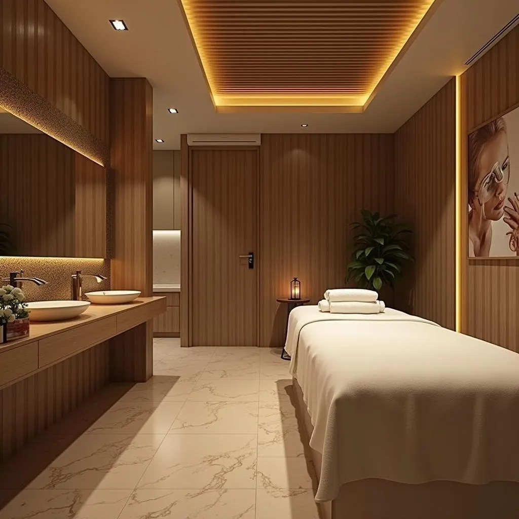 SPA KOREAN interior design in Lajpat Nagar Central Market