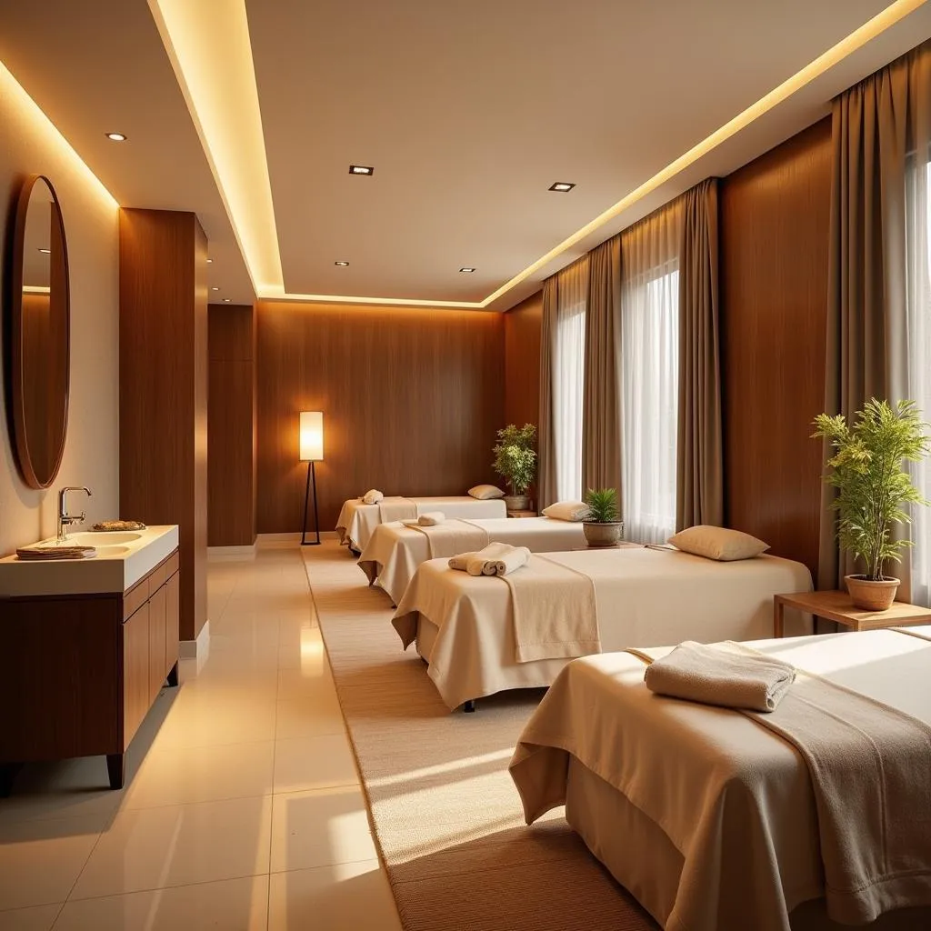 Luxurious Interior of Spa Name 1