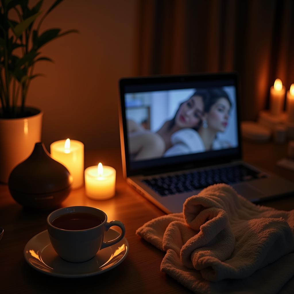 Spa Night Film Setup