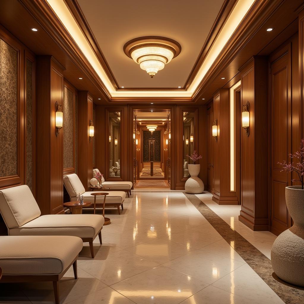 Luxurious Spa Palace Interior