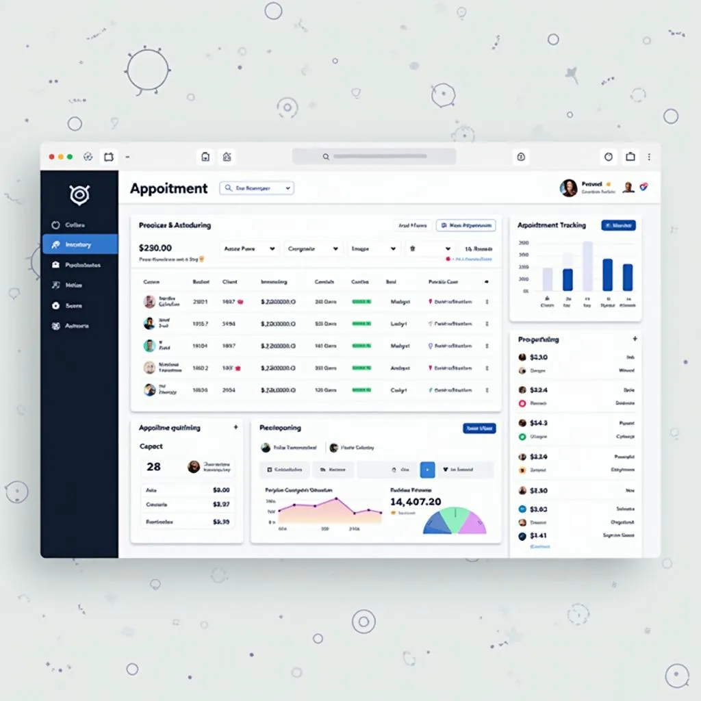 Spa Software Dashboard