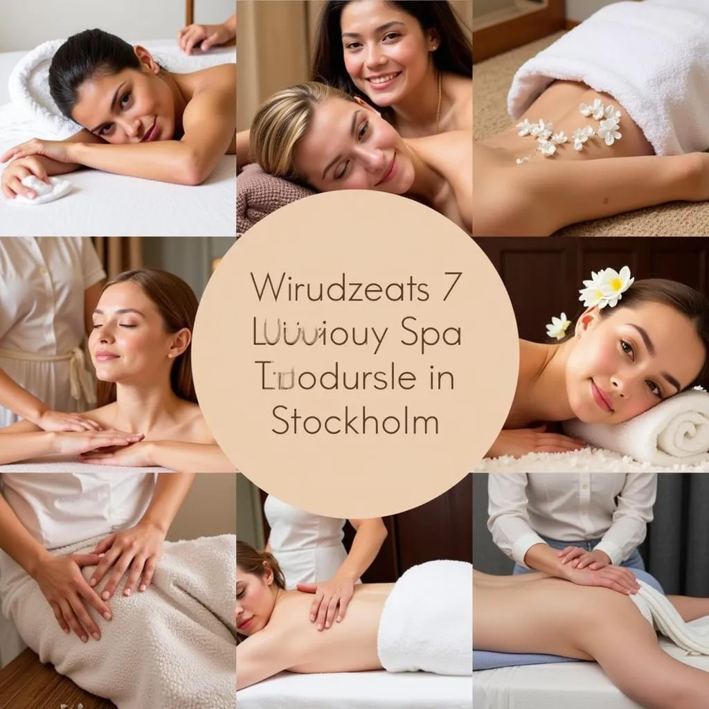 Relaxing spa treatments in Stockholm