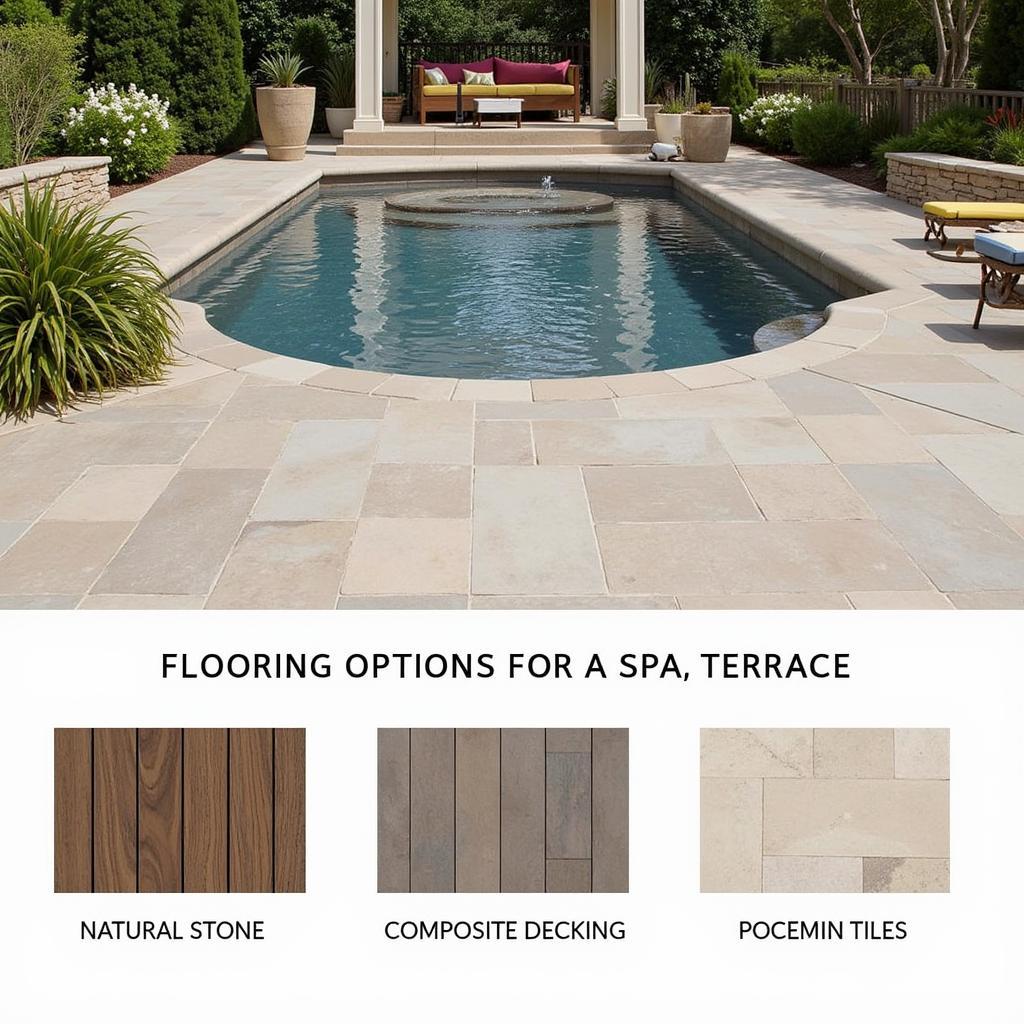 Spa Terrasse Flooring Options: Stone, Composite, and Porcelain