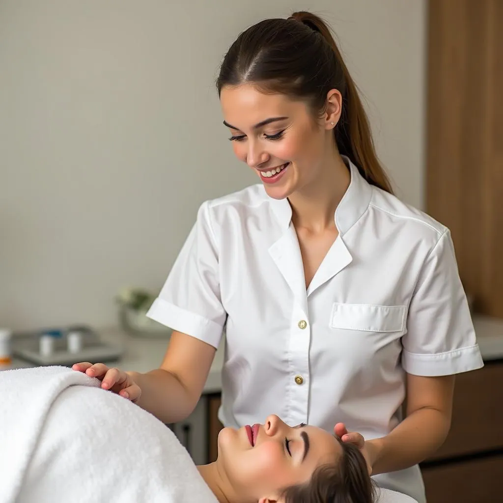 Spa Therapist in Mumbai at Work