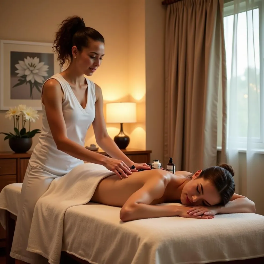 Spa Treatment at Acorn Hideaway Resort