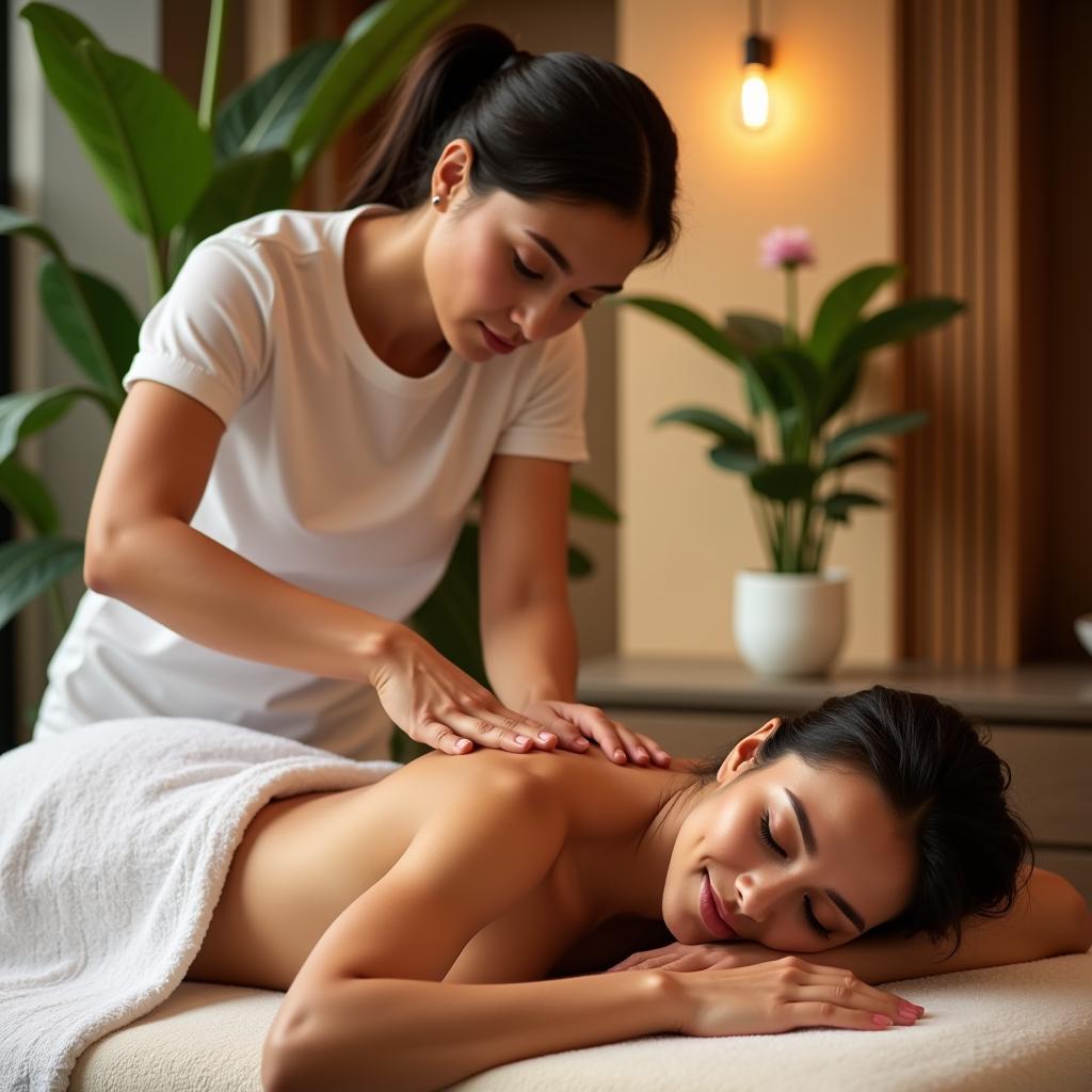 Relaxing Spa Massage in Vadodara