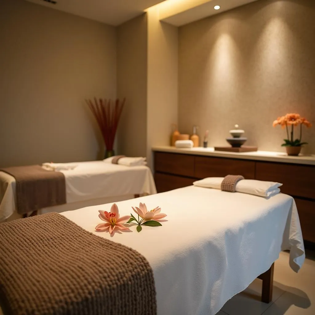 Tranquil Spa Treatment Room