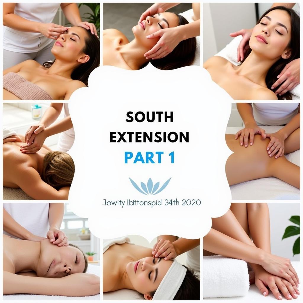 Various spa treatments offered in South Extension Part 1