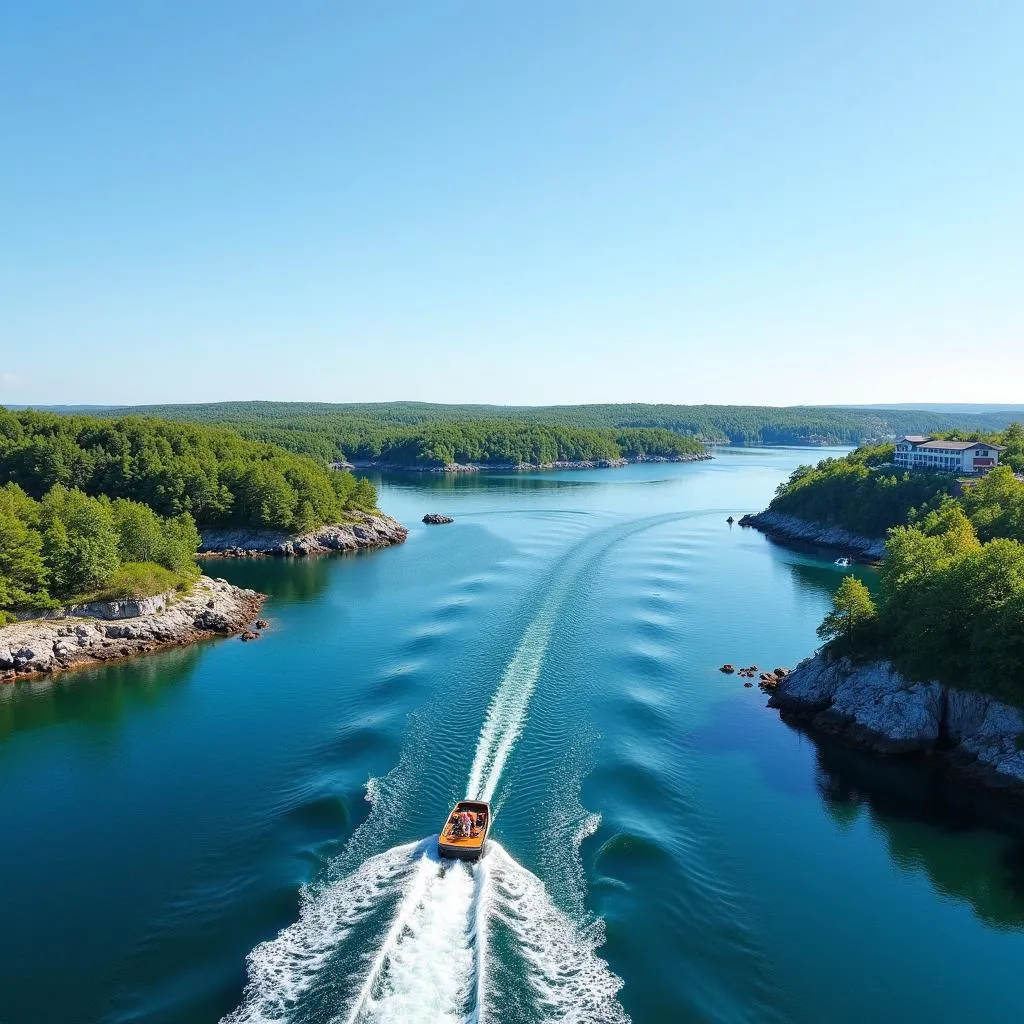 Boat Trip Through the Strömstad Archipelago Near Spa Hotel