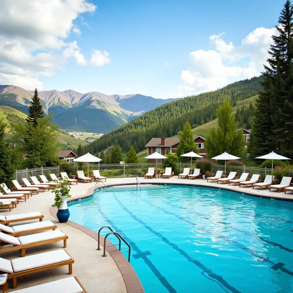 Sun Valley Spa Outdoor Pool