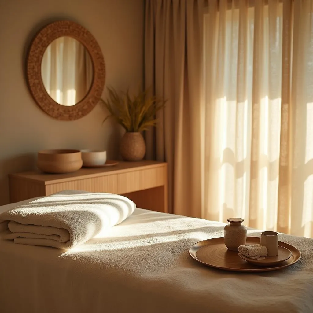 Serene Treatment Room at Tattva Spa