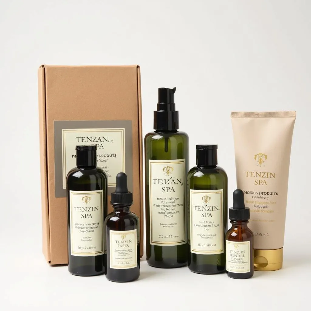 Natural Tenzin Spa Products