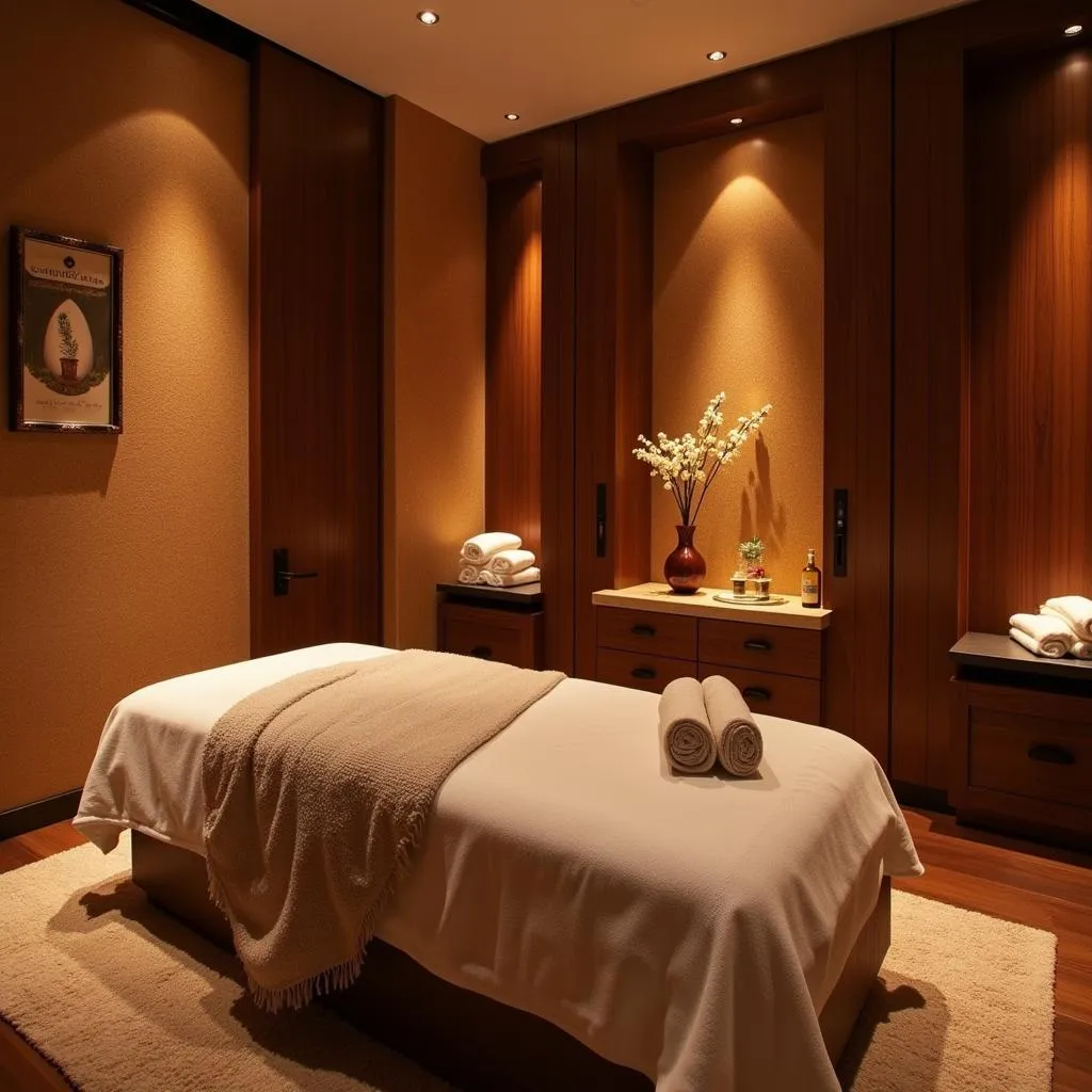 Serene Tenzin Spa Treatment Room