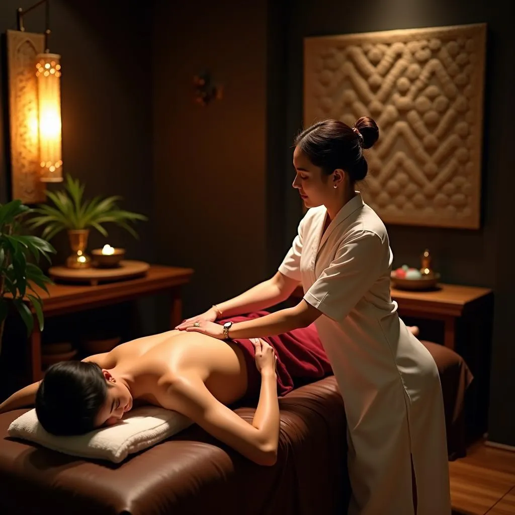 Thai Massage Therapy at Cocktail Spa