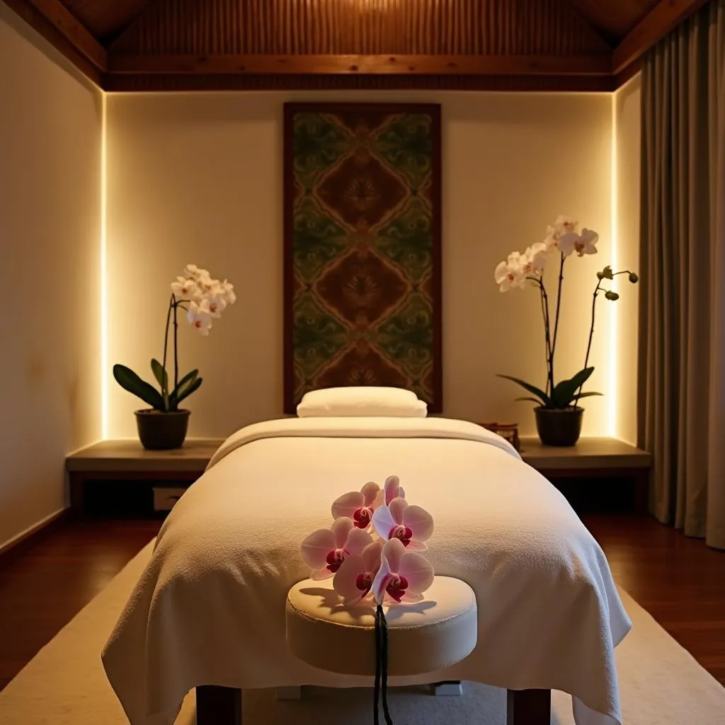 Tranquil Thai Massage Treatment Room