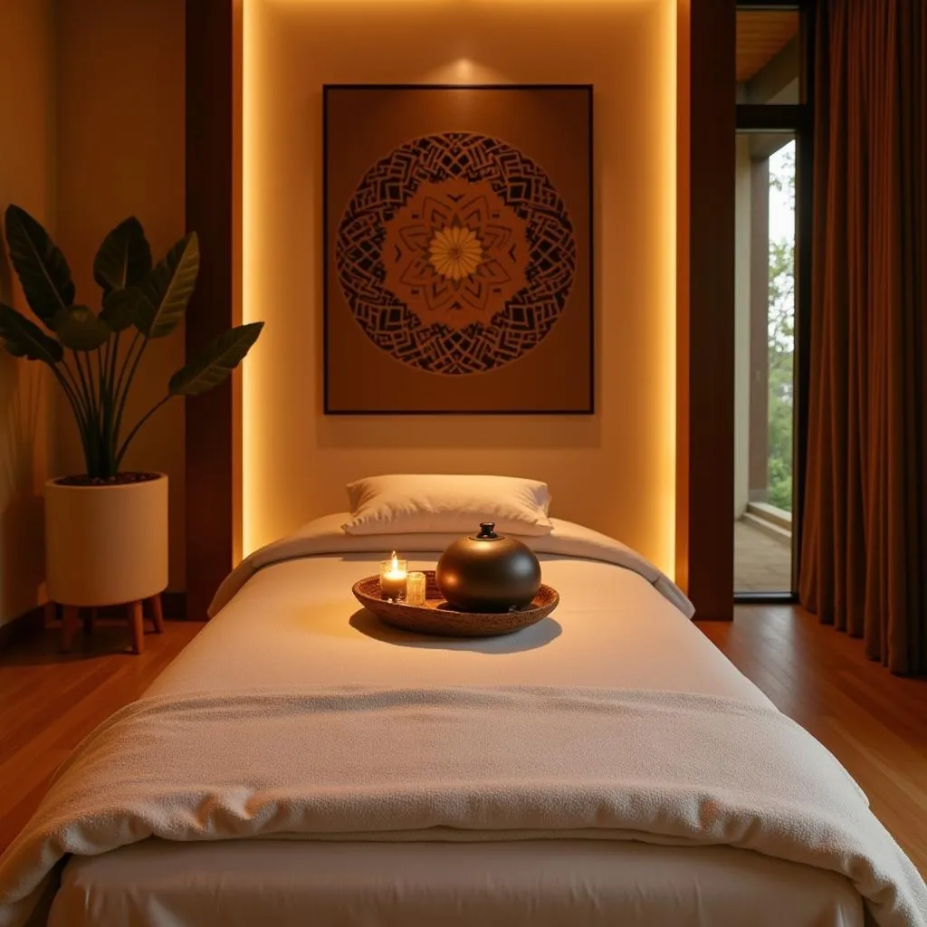 Tranquil Thai Spa Treatment Room