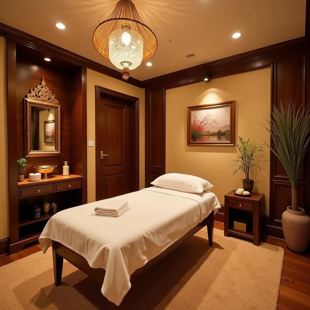 Serene Thai Spa Treatment Room in Phoenix Mall