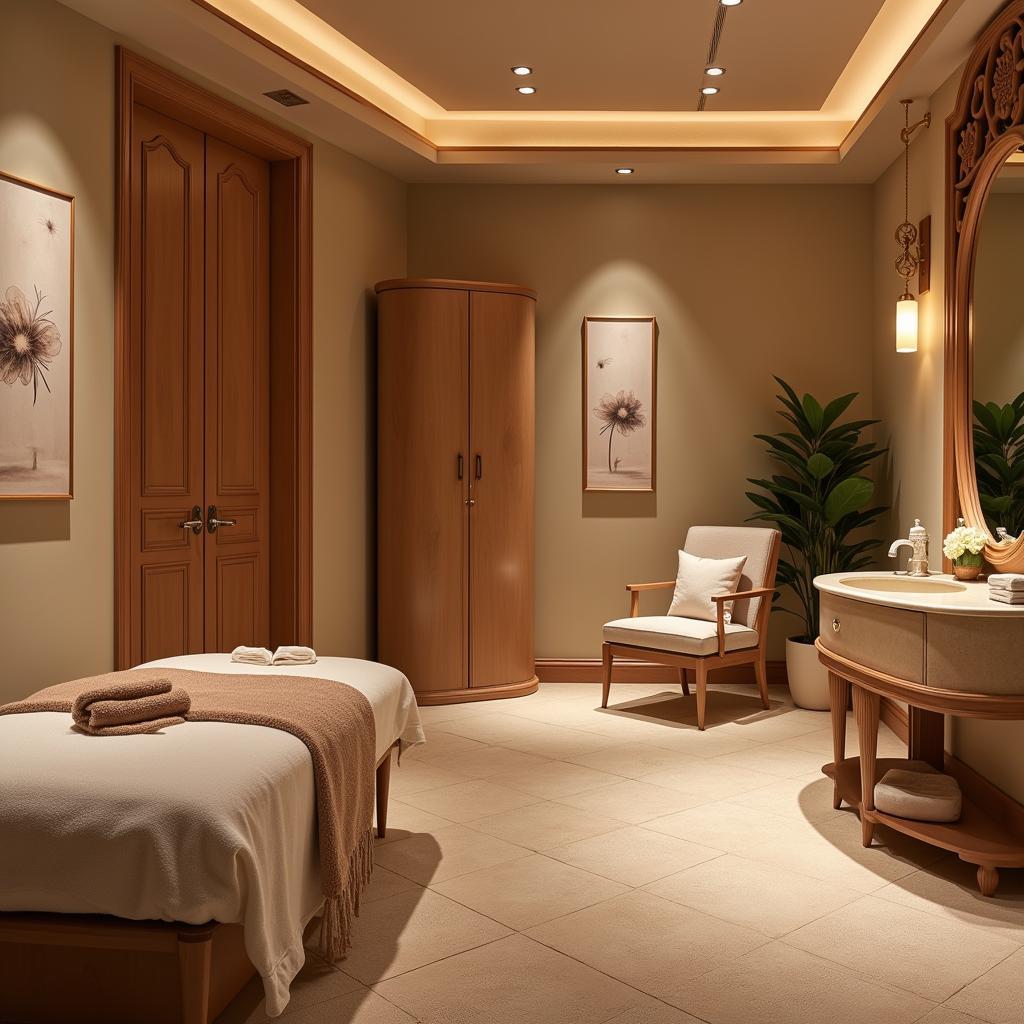 Serene Interior of Thailand Spa Andheri West