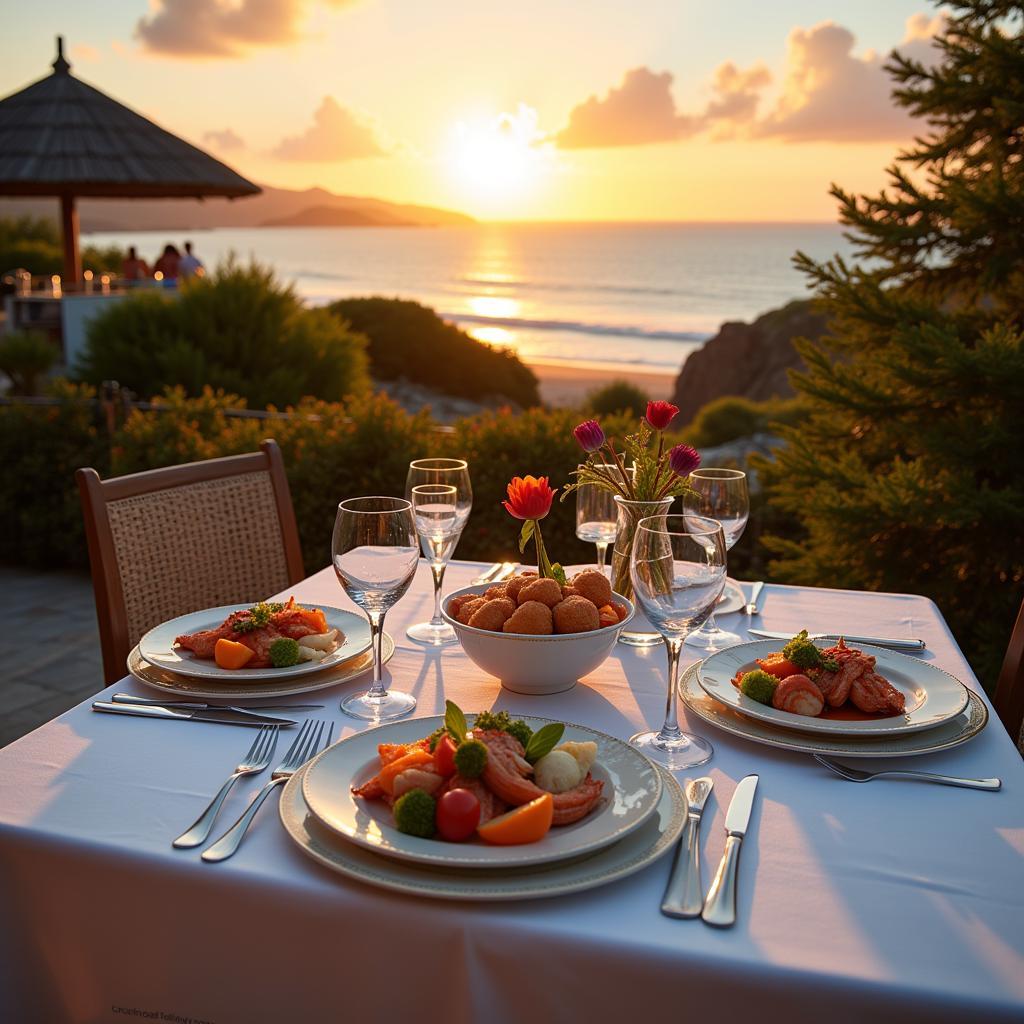 Ocean View Dining at The Cliffs Hotel Spa