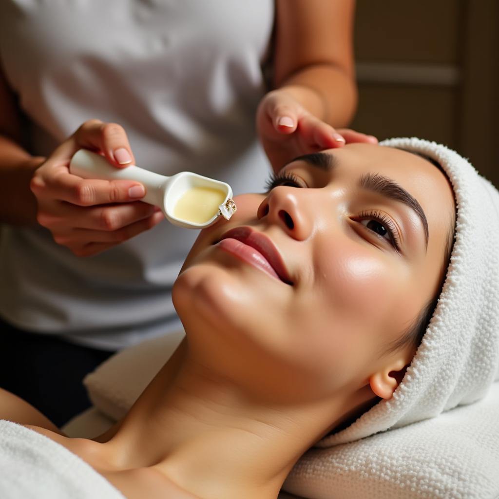 Facial Treatment at a Thiruvananthapuram Spa