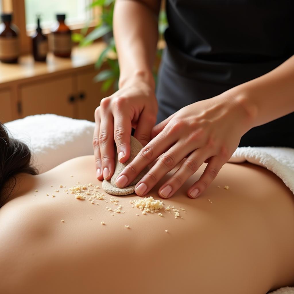 Traditional Korean Body Scrub in Rajouri Garden