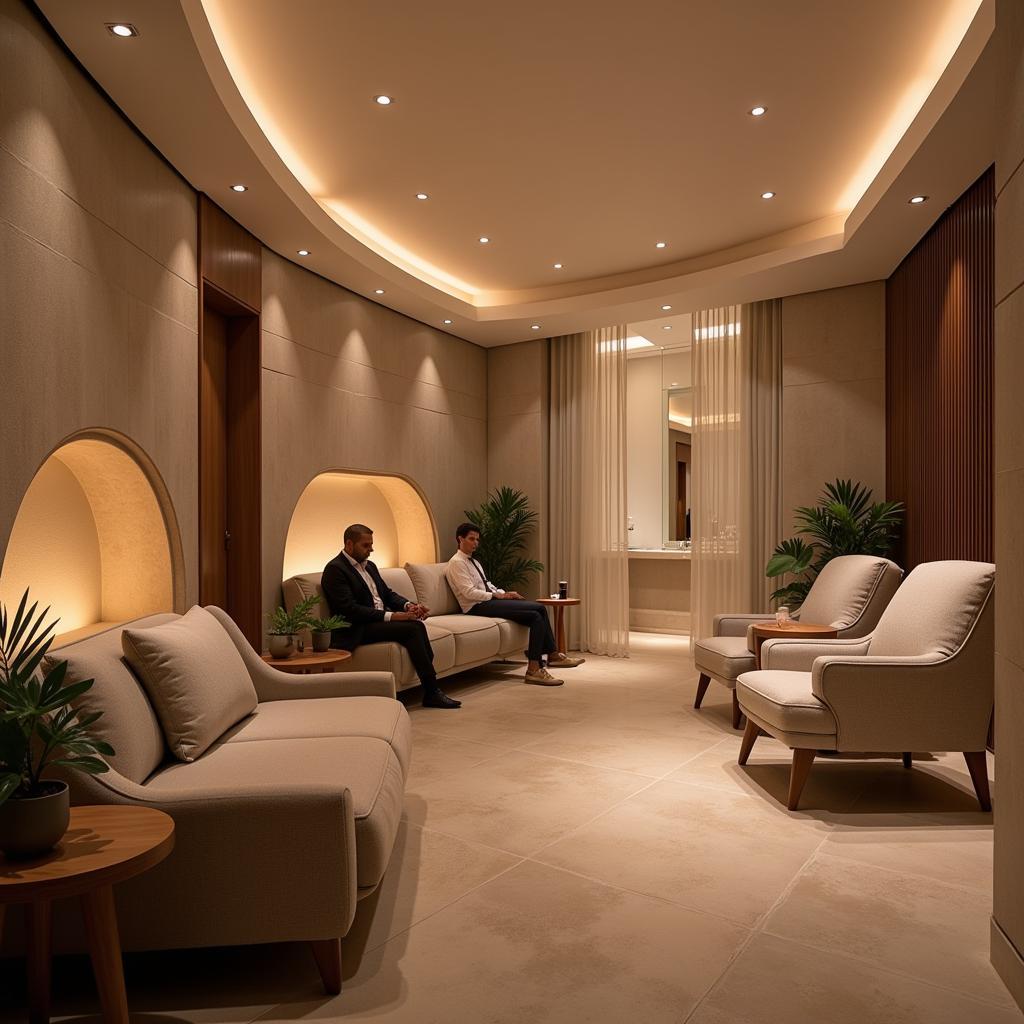 Relaxation Lounge at a Transatlantik Hotel Spa