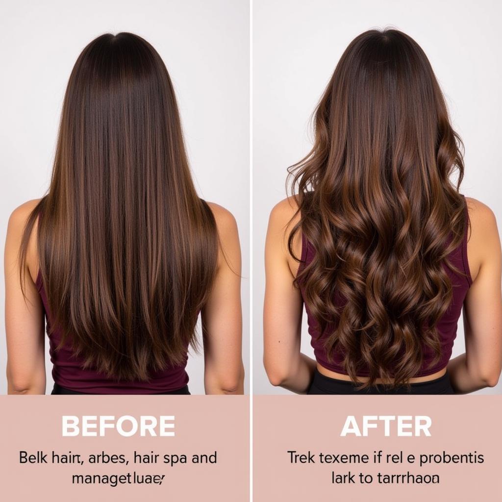 Before & After Tresemme Hair Spa Treatment