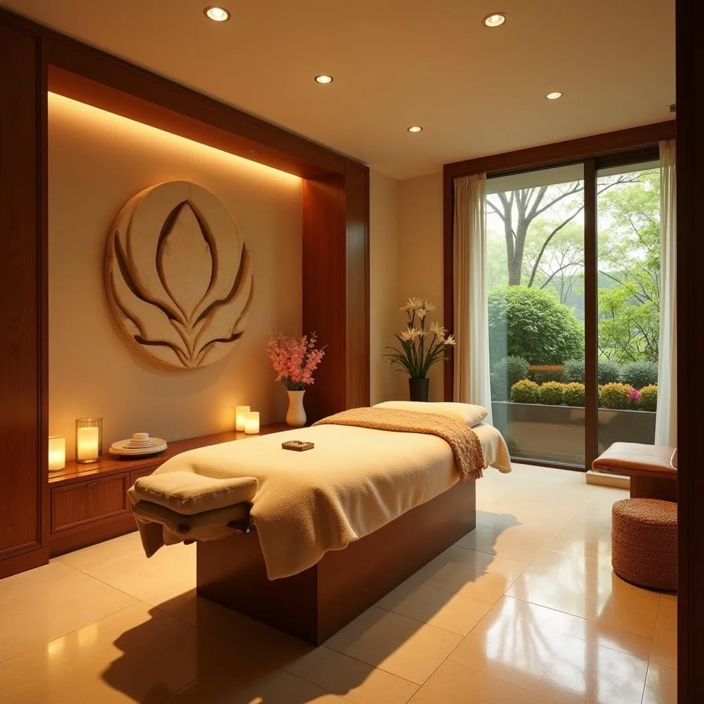 Serene and Relaxing Spa Interior in Trichy