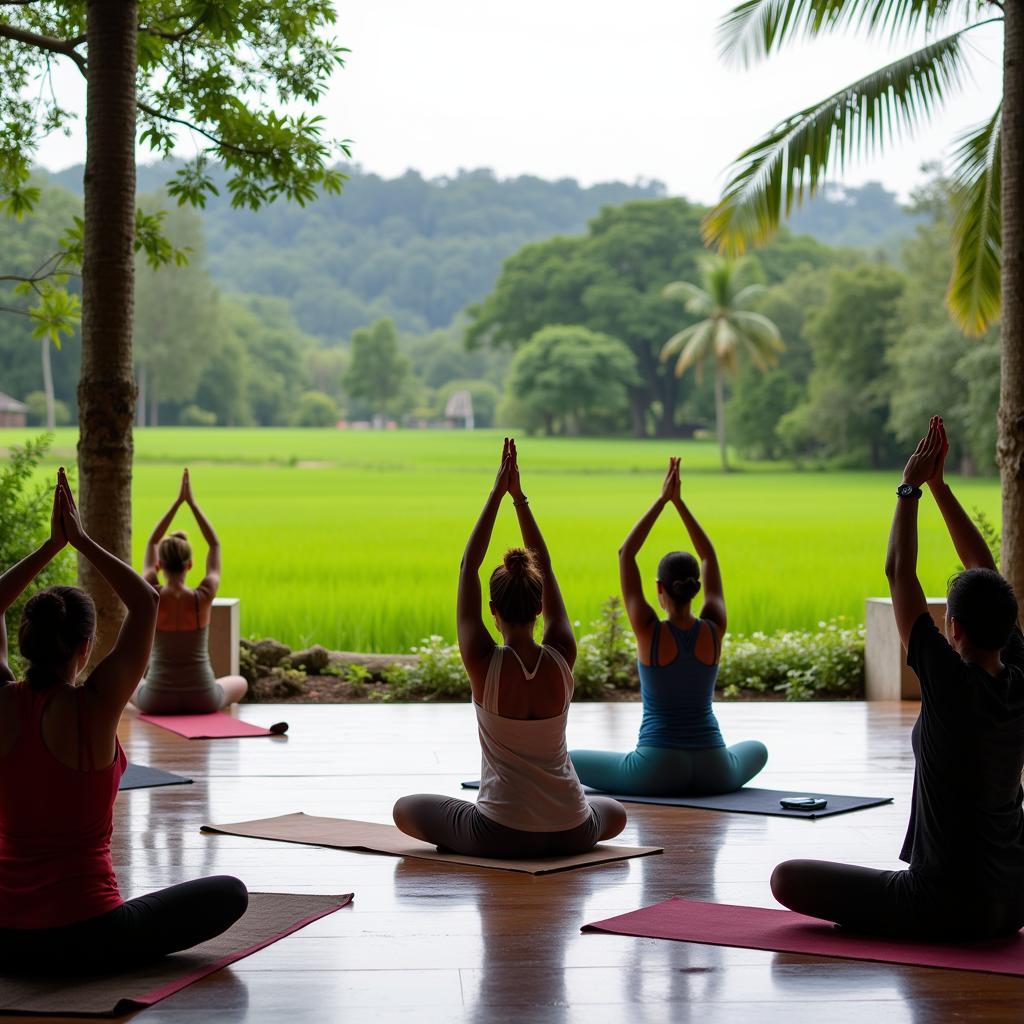 Yoga Session at Ubud Village Resort and Spa Bali