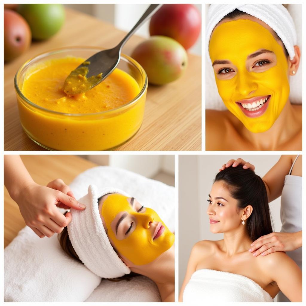 Various Mango Spa Treatments