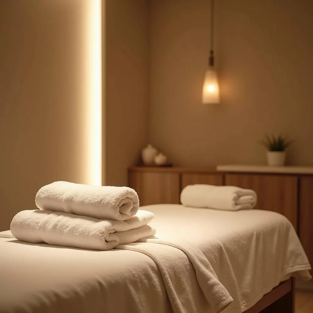 Luxurious Spa Treatment Room in Vesu