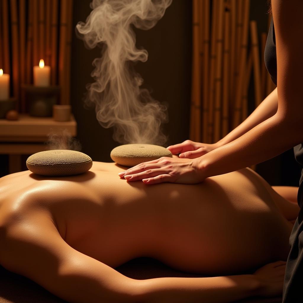 Relaxing Thai Spa Massage