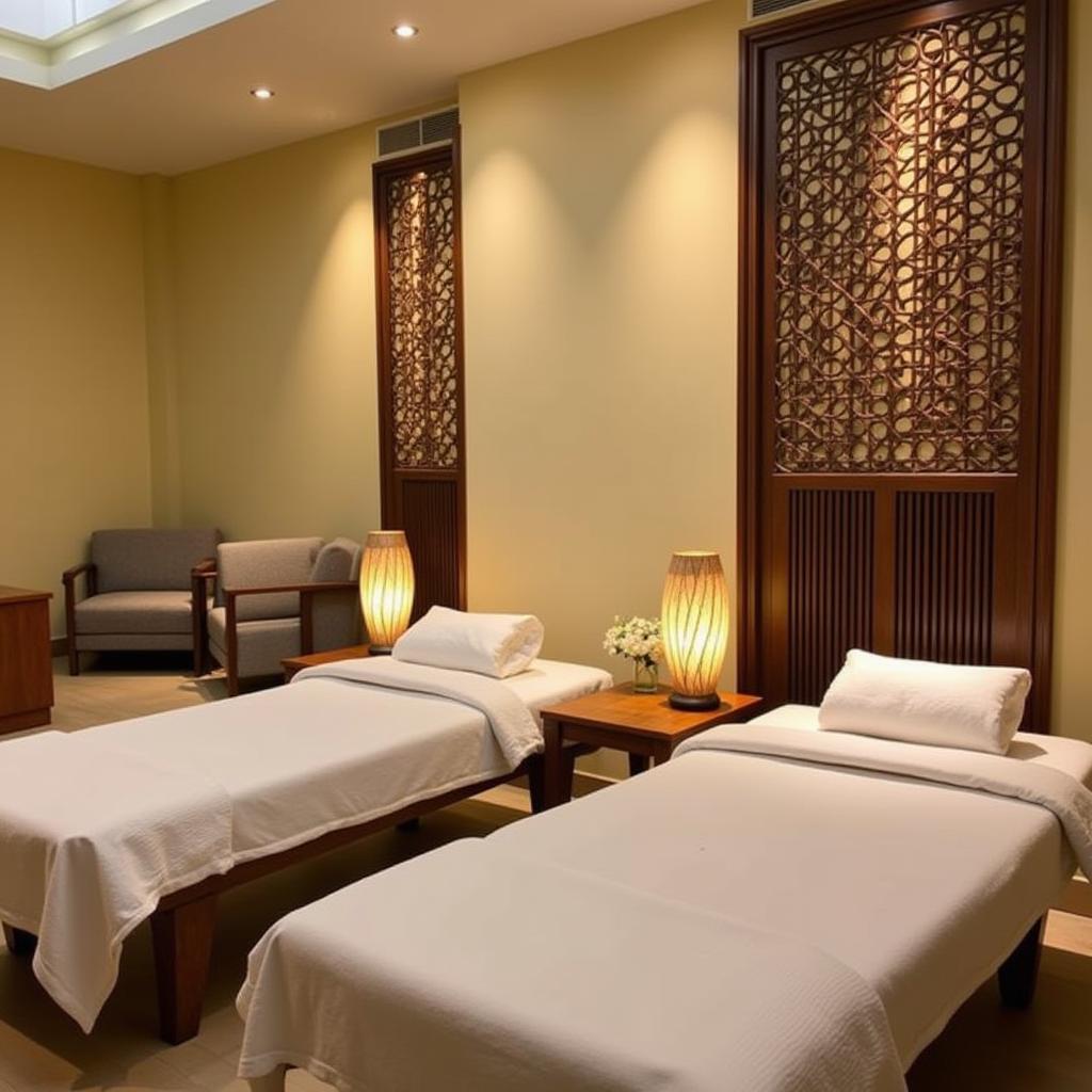 Relaxation Area at Willows Spa Tambaram