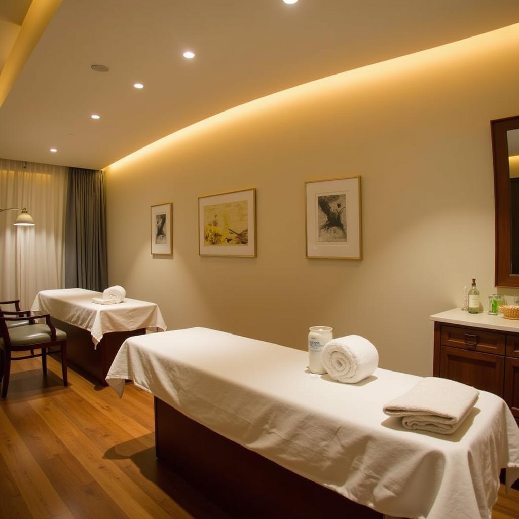 Serene Treatment Room at Willows Spa Tambaram