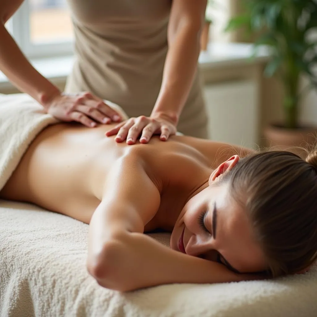 Relaxing Spa Massage