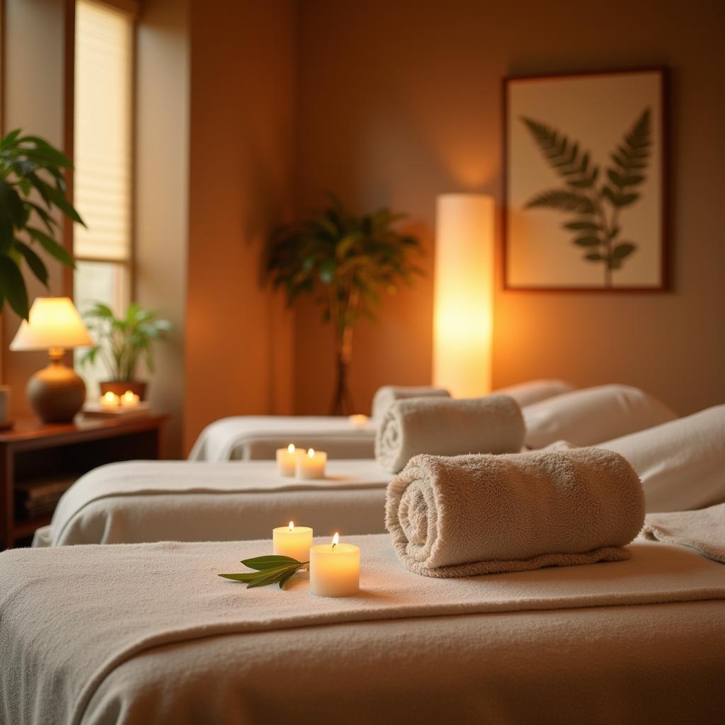 Serene Treatment Room at 02 Spa