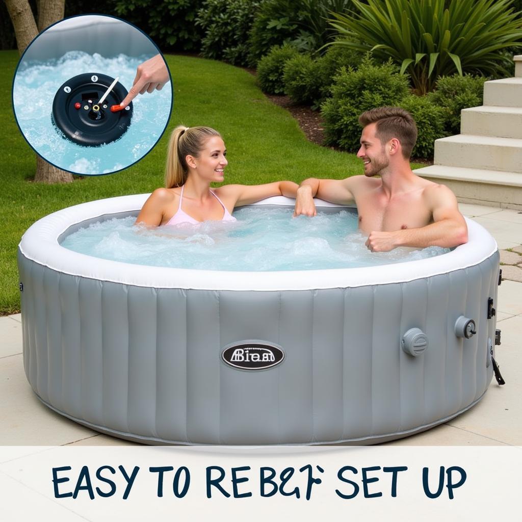 Portable 110 Volt Spa for Ultimate Relaxation