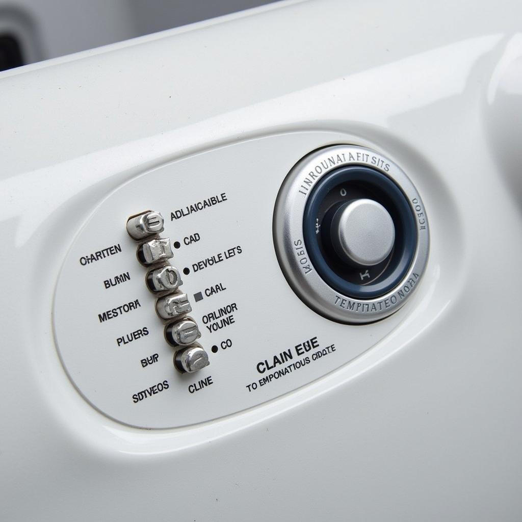 Control Panel and Features of a 110 Volt Spa