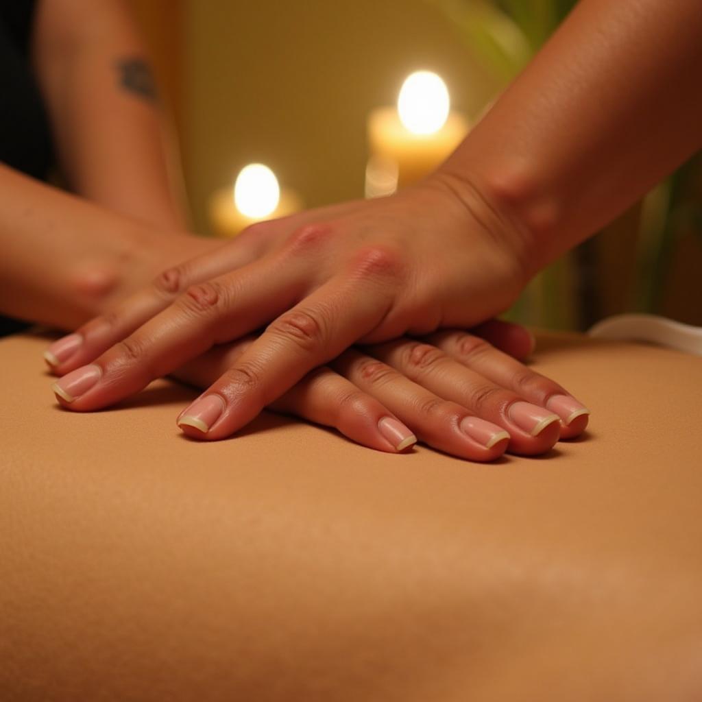 Massage Therapy at 2 Groom India Salon and Spa